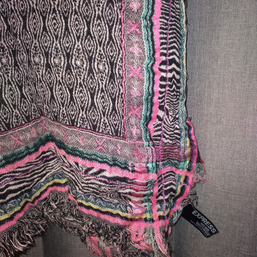 Express knit shawl